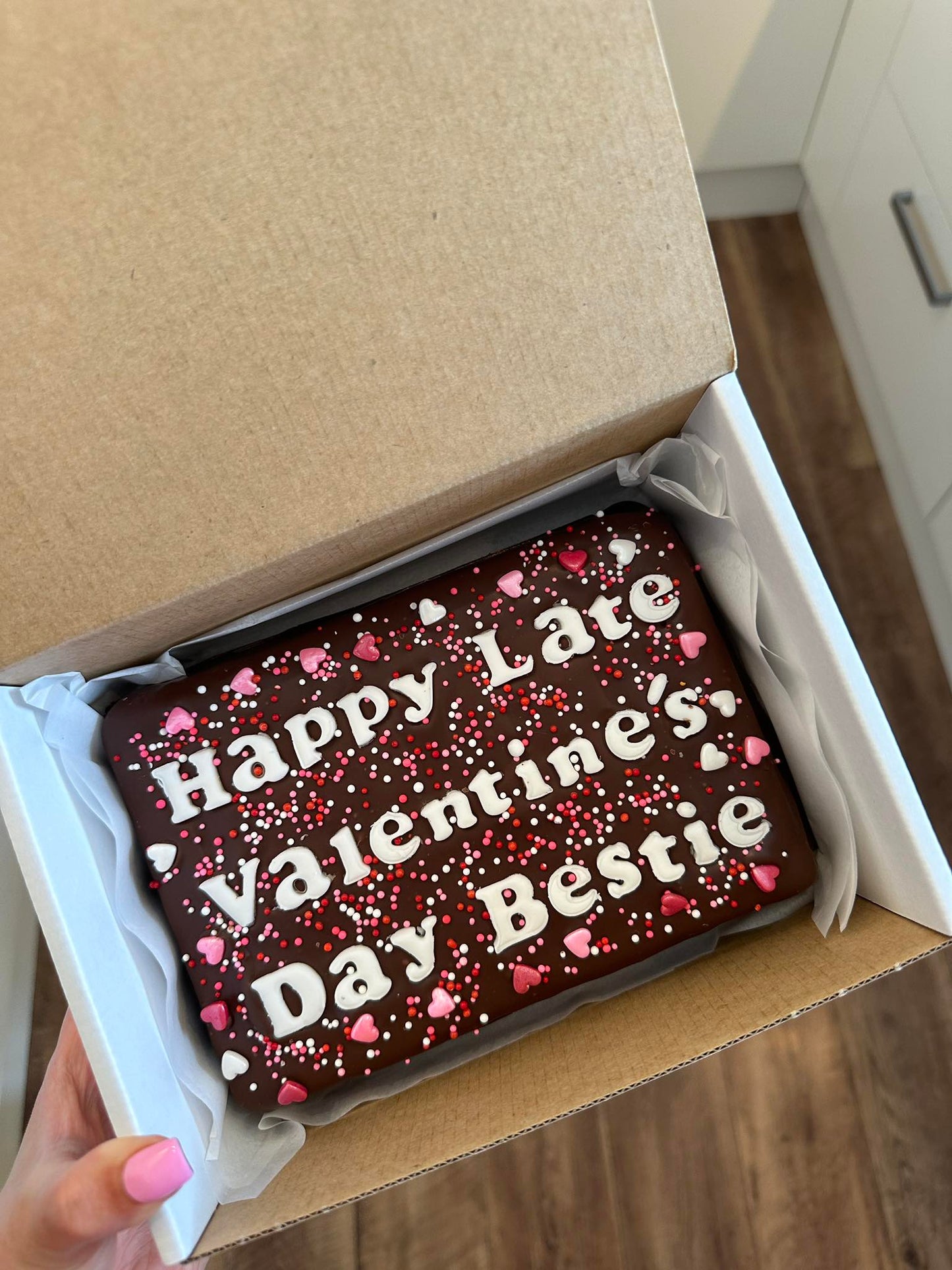 Custom Message Brownie