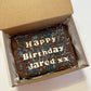 Custom Message Brownie